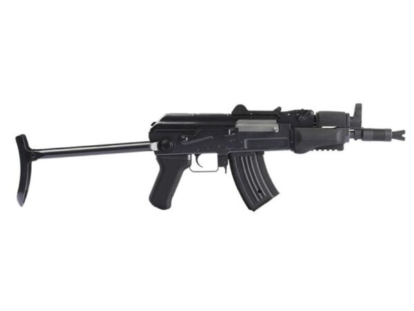 JG AK47 Beta AEG Folding Stock (Polymer - Inc. Bat. and Charger - Black - 0508B) - Image 2