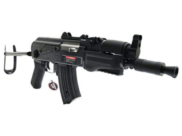 JG AK47 Beta AEG Folding Stock (Polymer - Inc. Bat. and Charger - Black - 0508B) - Image 3