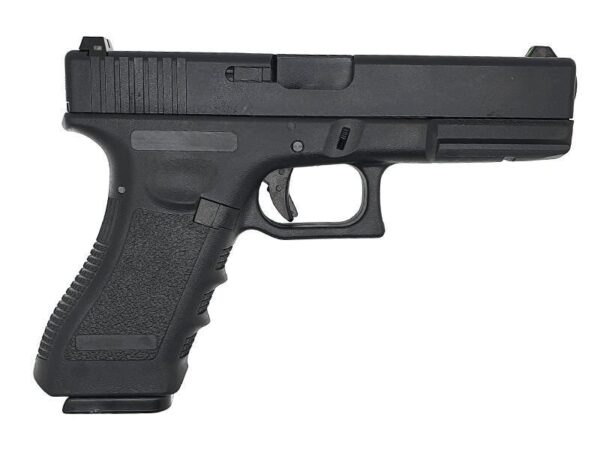 Army 17 Series Gas Blowback Pistol (Polymer Body and Slide - Black - R17-5) - Image 5