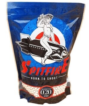 Spitfire 0.25g 6mm Ball (1 Kilo - 4000 Rounds - White)