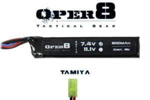 Oper8 7.4V 900MAH Mini Lipo – Tamiya