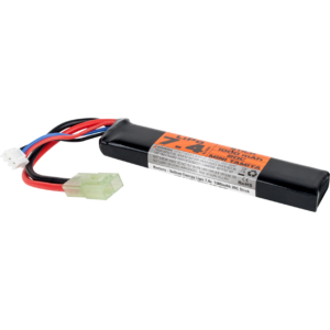 Duel Code Battery NiMH 9.6V 1600 mAh 7 cells 1 stick Mini Type – Misao  Airsoft