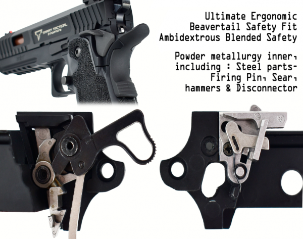 EMG x STACCATO x TTI Licensed JW3 2011 Combat Master Airsoft Pistol (R620) - Image 7