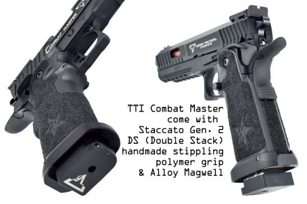 EMG x STACCATO x TTI Licensed JW3 2011 Combat Master Airsoft Pistol (R620) - Image 8