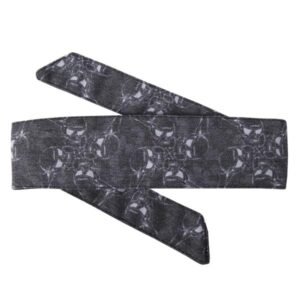 HK Hostilewear Headband - Skulls Black