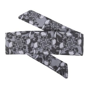 HK Hostilewear Headband - Skulls Grey