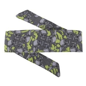 HK Hostilewear Headband - Skulls Neon/Grey