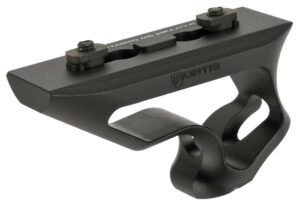 PTS Fortis Shift - CNC Machined Billet Aluminum Short Angled Grip - M-Lok - Black