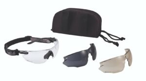 30072025688a5972b15b4.jpeg Bolle Combat Kit Platinum Clear Military Safety Glasses