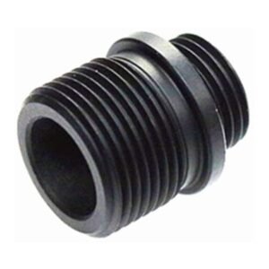 AW Custom 11mm CW to 14mm CCW thread adapter black