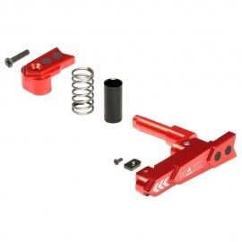 Maxx CNC Aluminum Advanced Magazine Release (Style A) - Red