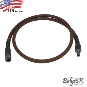 30072025688a59fa8fa0c.jpeg Balystik 8mm Deluxe Braided Line 100cm - Deep Coffee