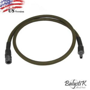 30072025688a59fb62f80.jpeg Balystik 8mm Deluxe Braided Line 100cm - Olive Drab