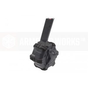 Armorer Works Custom Adaptive Drum Magazine - Black - 1911/NE Series