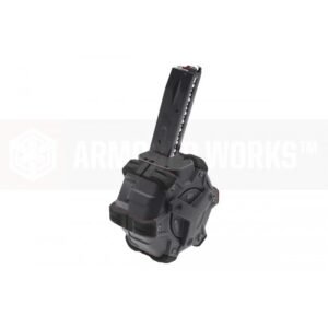 Armorer Works Custom Adaptive Drum Magazine - Black - M92/MB Series