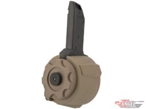 Angel Custom 1500 Round Firestorm Drum Mag - Vector- Dark Earth