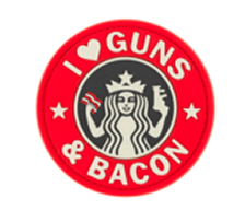 Guns and Bacon Rubber Patch