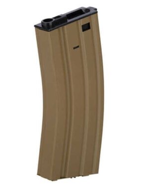 Lancer Tactical Hi-Cap 300 Round Metal Mag - Tan