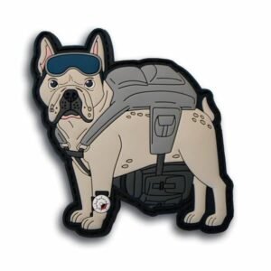 Airsoftology Frenchie - Paratrooper French Bulldog Patch