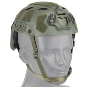 Nuprol Fast Railed SF Air Helmet - Green