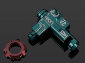 GATE EON Hop-Up Chamber - Cyan Chamber / Red Rotary Dial