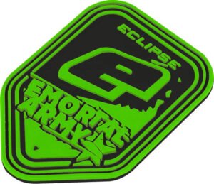 Eclipse E-Mortal Army Patch - Green/Black