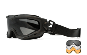 30072025688a5f5262995.png Wiley X SPEAR Dual Lens - Matte Black Frame - Grey/Clear/Light Rust Shields