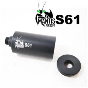 MANTIS S61 11MM SUPPRESSOR - BLACK (FOAM FILLED)