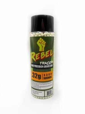 Rebel Precision 6mm Tracer BBs 3300ct Bottle - 0.32g