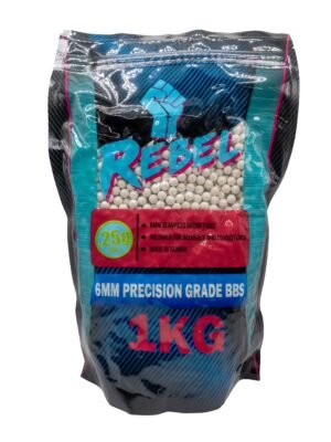 Rebel Precision BIO 6mm BBs 1kg Bag - 0.25g