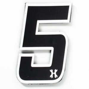 HK Rubber Number Patch - 5