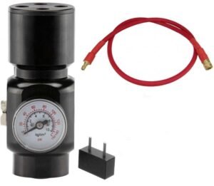 30072025688a613ff15a4.jpeg OXYGEN GEN2 HPA Regulator and Balystik Deluxe Line 100cm - Red