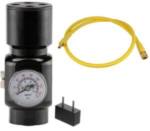 30072025688a6147a3096.jpeg OXYGEN GEN2 HPA Regulator and Balystik Deluxe Line 100cm - Yellow