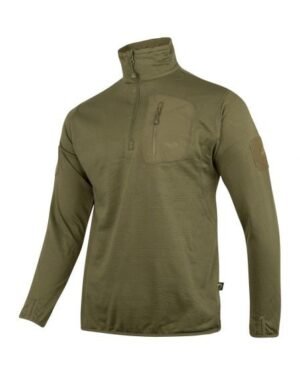 Viper Technical Mid Layer Fleece Top - Green
