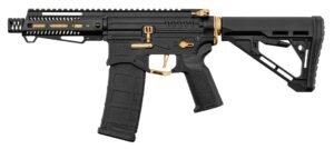 Zion Arms R15 Mod 1 - Short Hand Guard - Black/Gold
