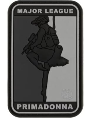 JTG Major League Primadonna Rubber Patch