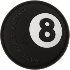 JTG Last Man Standing Rubber Patch (8 Ball)