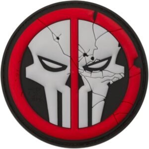 JTG Deathpool Skull Rubber Patch