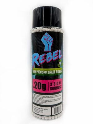 Rebel Precision 6mm BIO BBs 3300ct Bottle - 0.20g