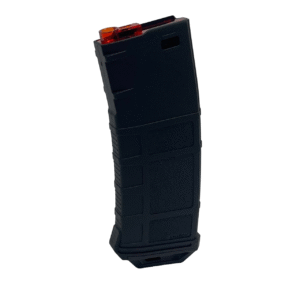 Amarok 250rnds Polymer Mid Cap Magazine (AEG) - Black/Red Top (M4/AR-15)