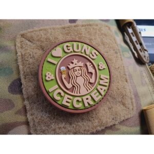 JTG Guns and Ice Cream 3D Rubber Patch - Multicam