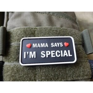 JTG Mama Says I'm Special JTG 3D Rubber Patch - Swat