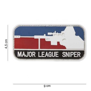 101 Major League Sniper Colour 3D PVC Patch