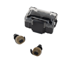 Earmor M20T Pro Tactical Noise Canceling Earbuds-Coyote