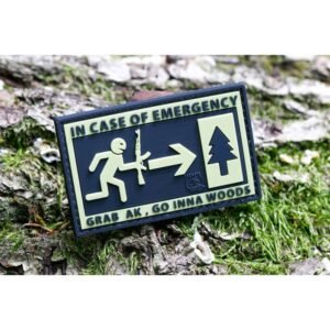 JTG In Case of Emergency Rubber Patch