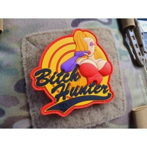 JTG B!tch Hunter Rubber Patch - Full Colour