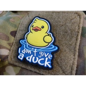 JTG I Don't Give a Duck 3D Rubber Patch