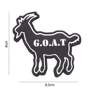 101 G.O.A.T 3D PVC Patch - Black