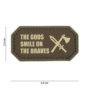 101 The Gods Smile on the Braves 3D PVC Patch