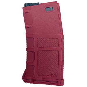 210120266970d36451d41.png Amarok AM190 Fast Feed Mid Cap Short M4 Magazine - Red
